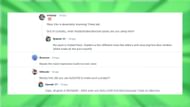 Redditors talk about the stadium build (Image via Reddit)